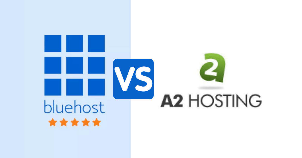 A2 Hosting Vs Bluehost, The Best Hosting service in 2022.