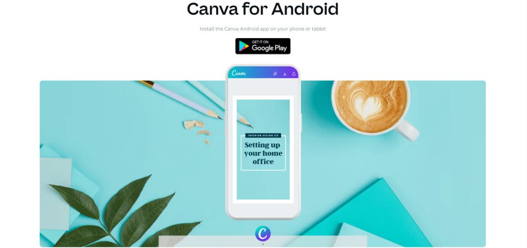 Canva for android