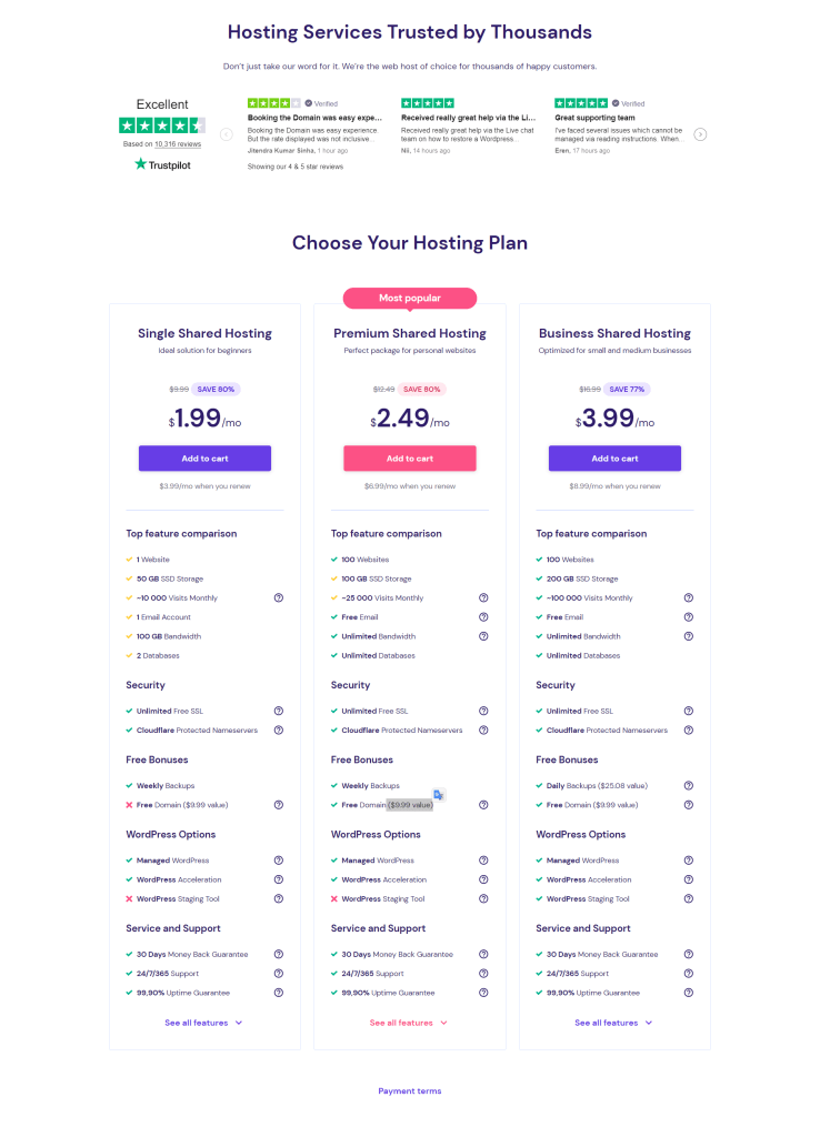 Host with hostinger