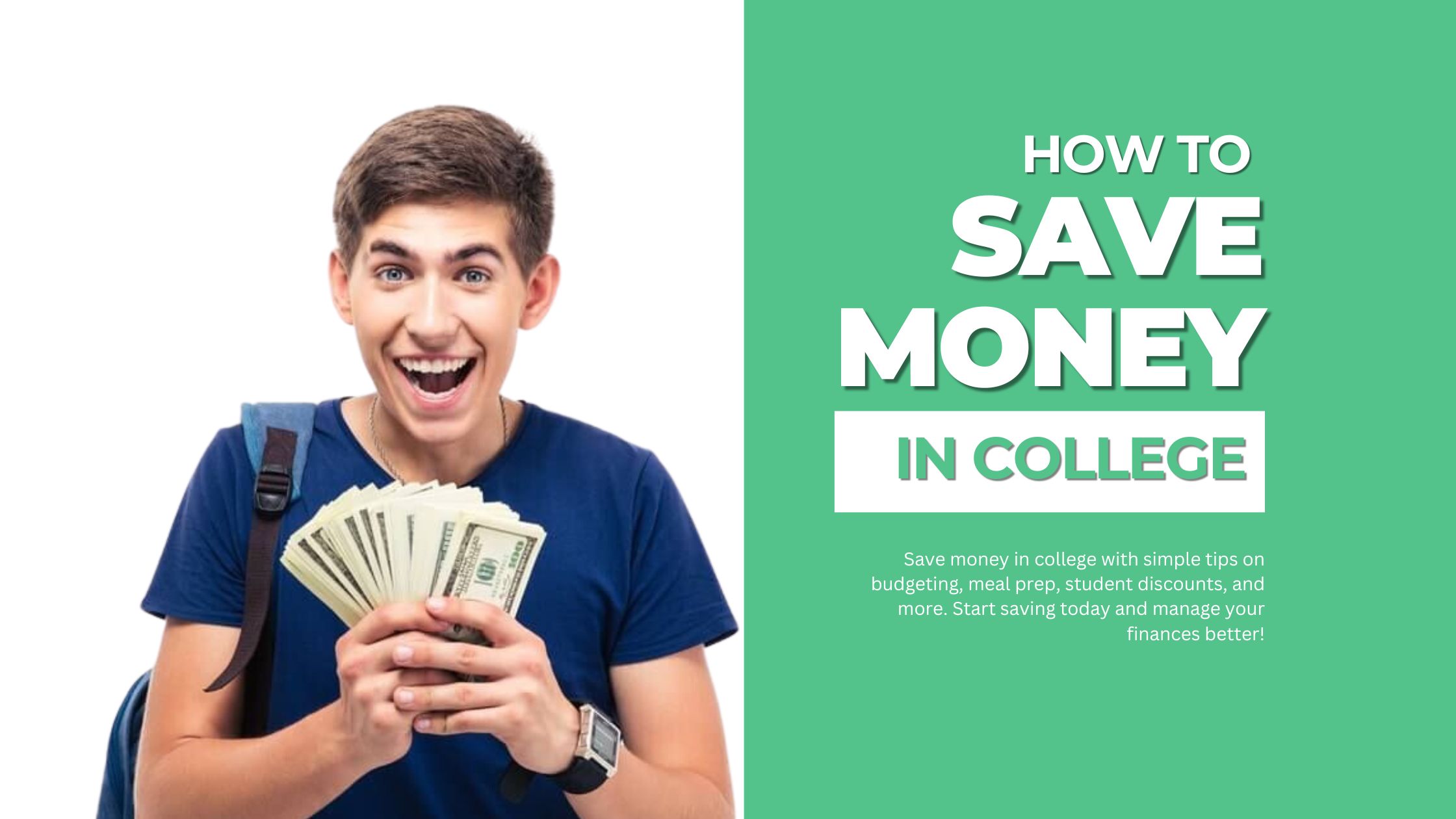 How to Save Money in College?